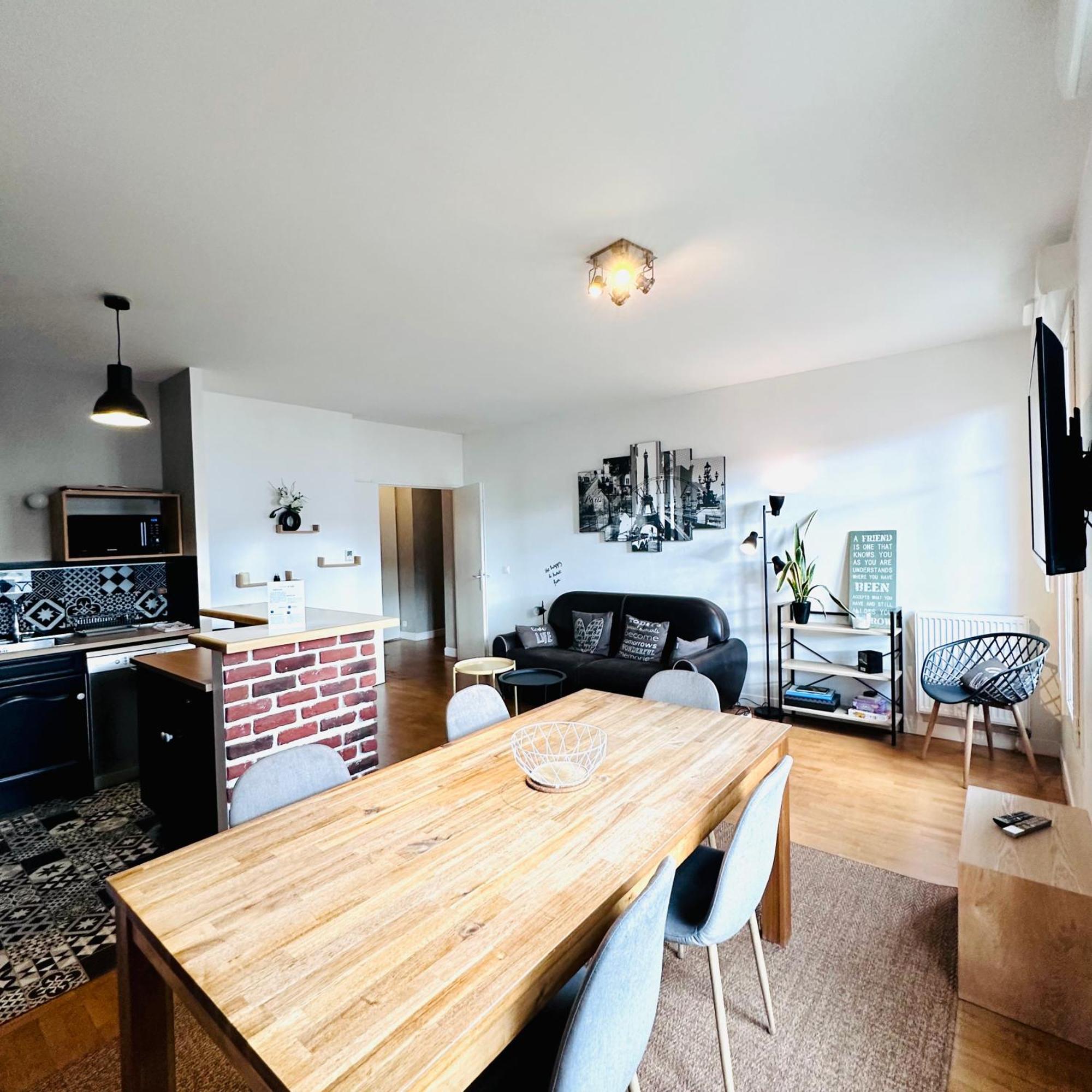 Cosy Apartment Carre Elysee Serris Dış mekan fotoğraf